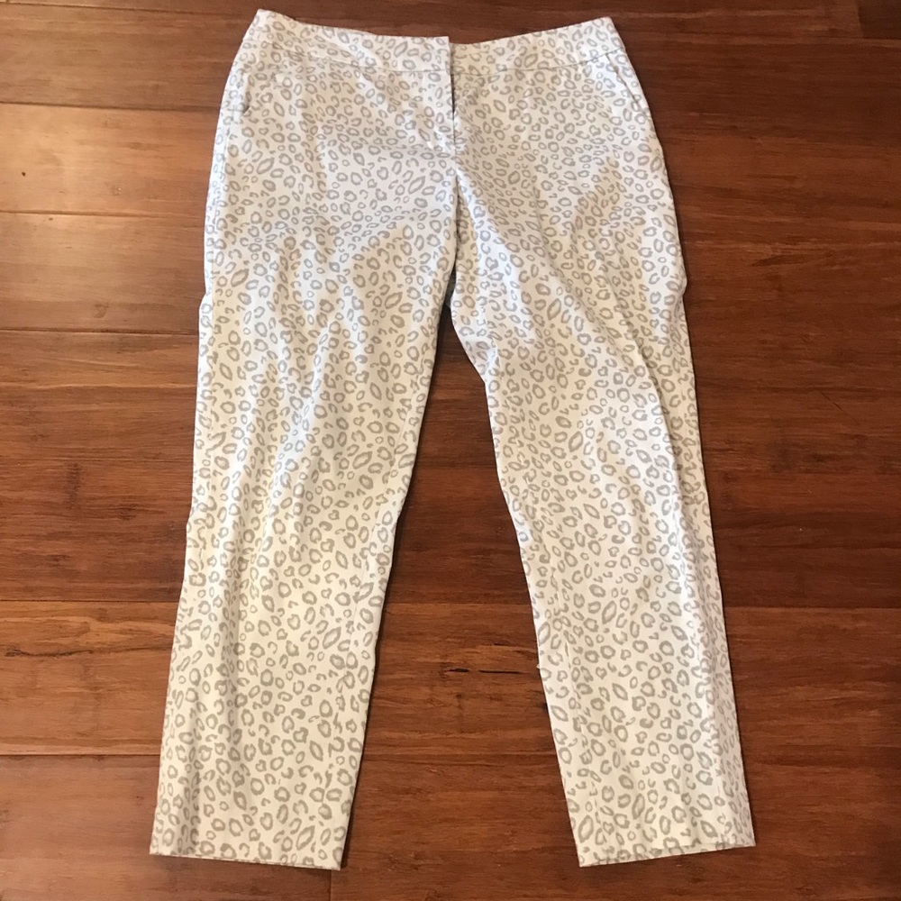 Cynthia Rowley leopard Capri